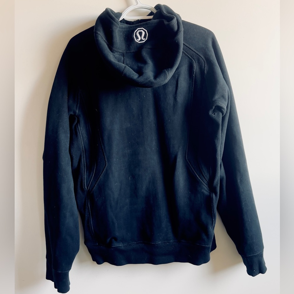 Lululemon black zip up hoodie
